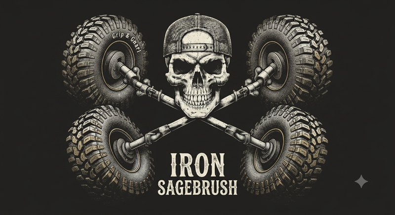 Iron Sagebrush Grip and Gnarl off-road skeleton apparel collection