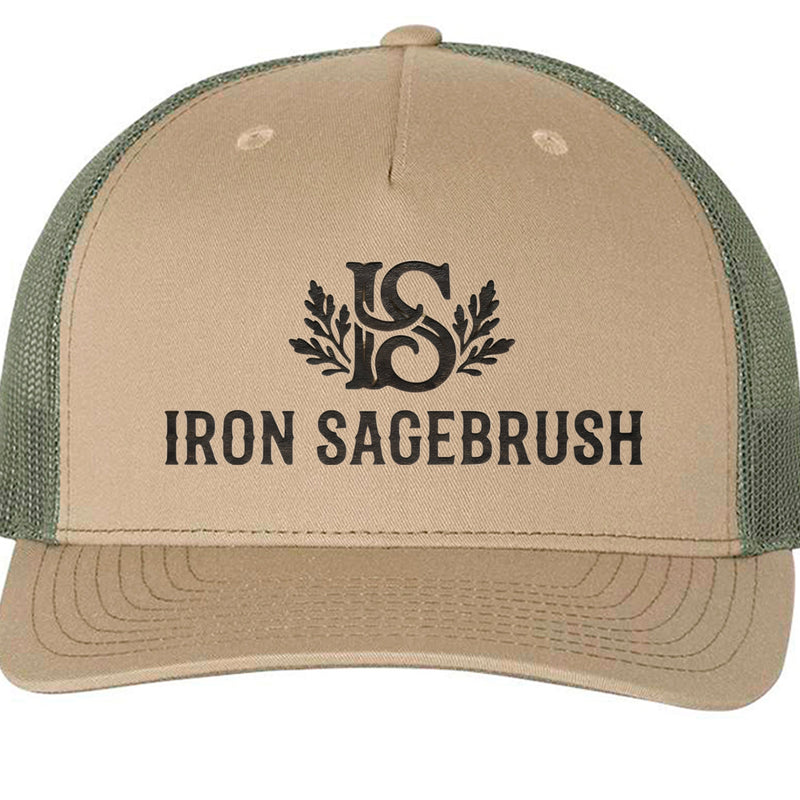 Iron Sagebrush Trucker Sage snapback - Hats & Beanies collection