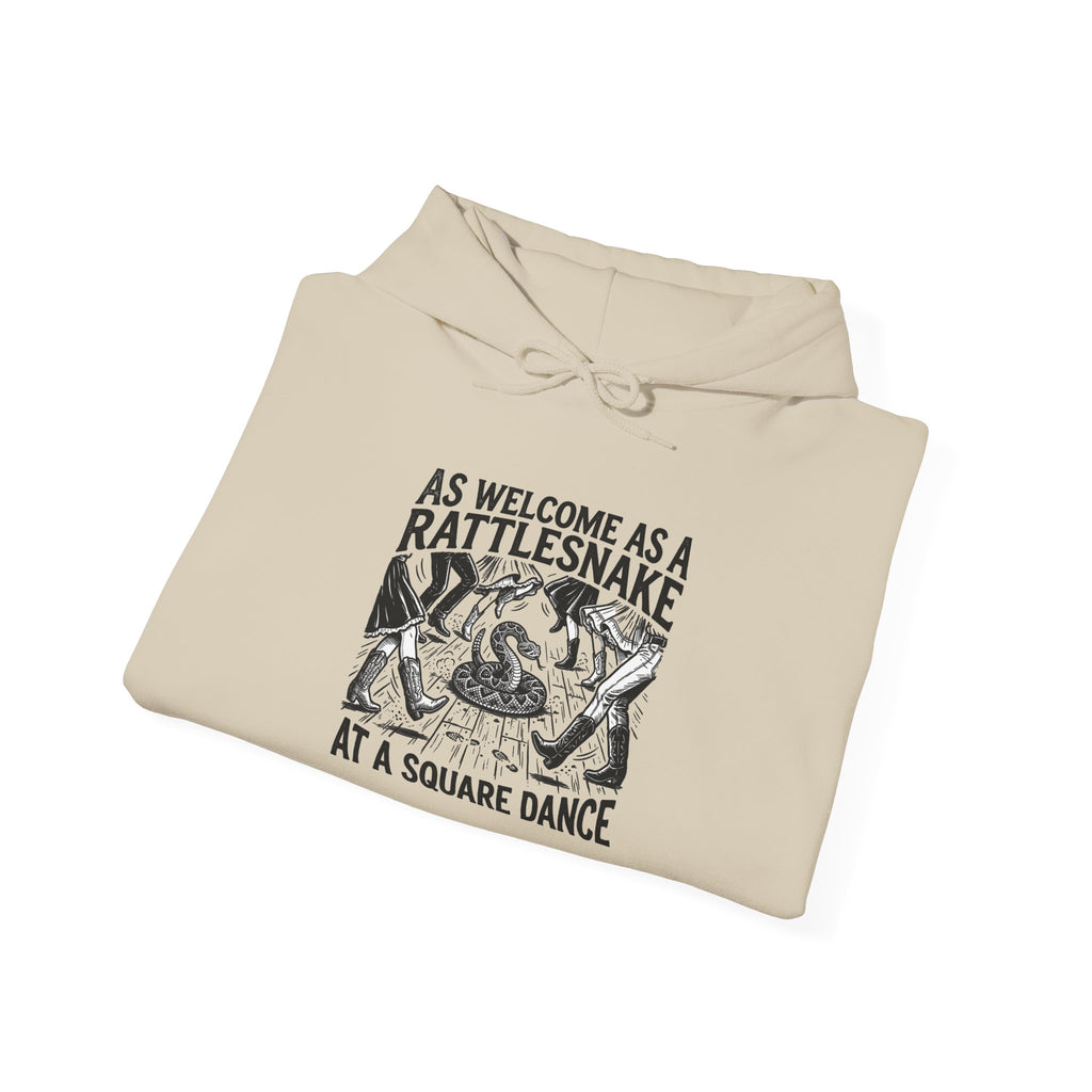 Square-Dance Rattlesnake Hoodie