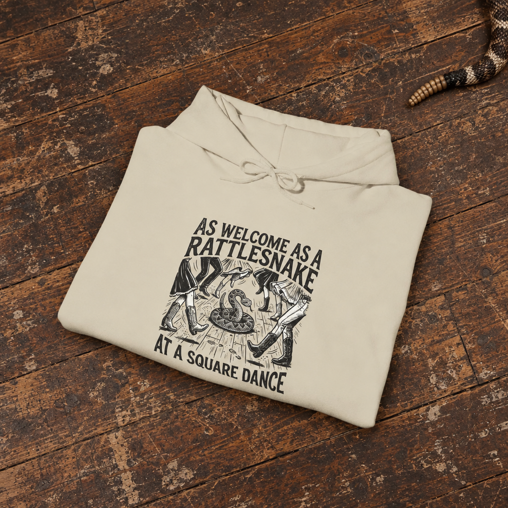 Square-Dance Rattlesnake Hoodie