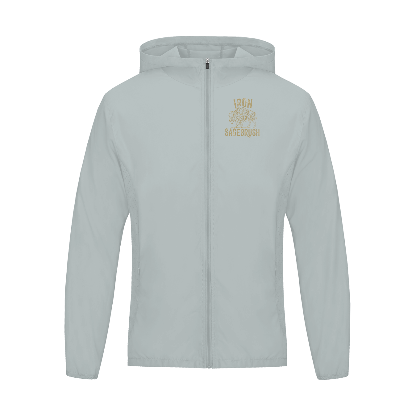 Golden Bison logoed Soft Hooded Sports Jacket