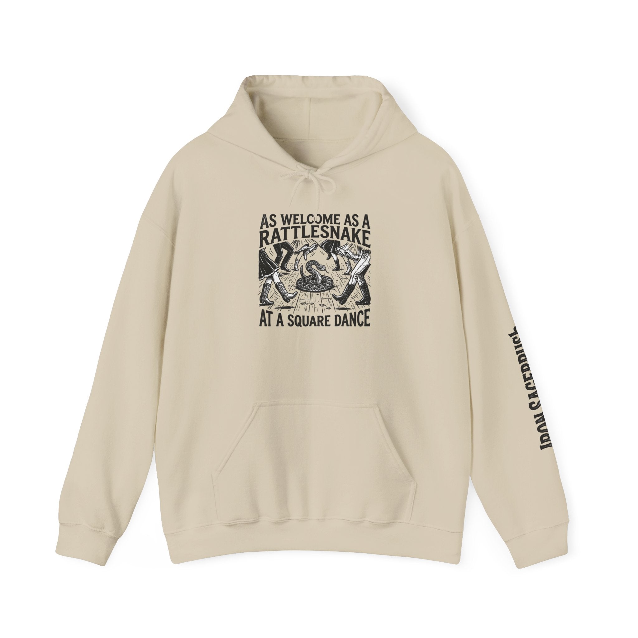 Square-Dance Rattlesnake Hoodie