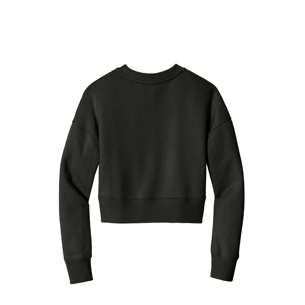Headless Horseman Midnight Ride women's cropped crewneck back view