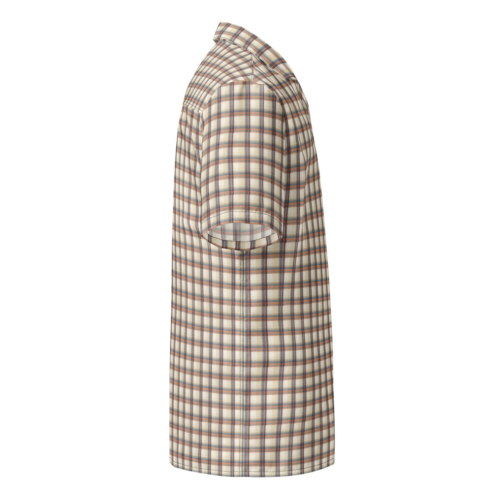 Open Range western plaid short-sleeve button-up - right side view
