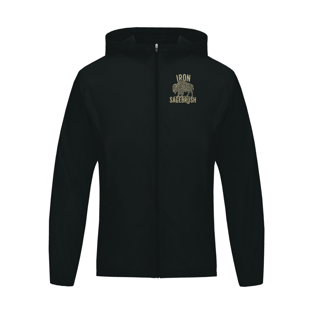 Golden Bison logoed Soft Hooded Sports Jacket