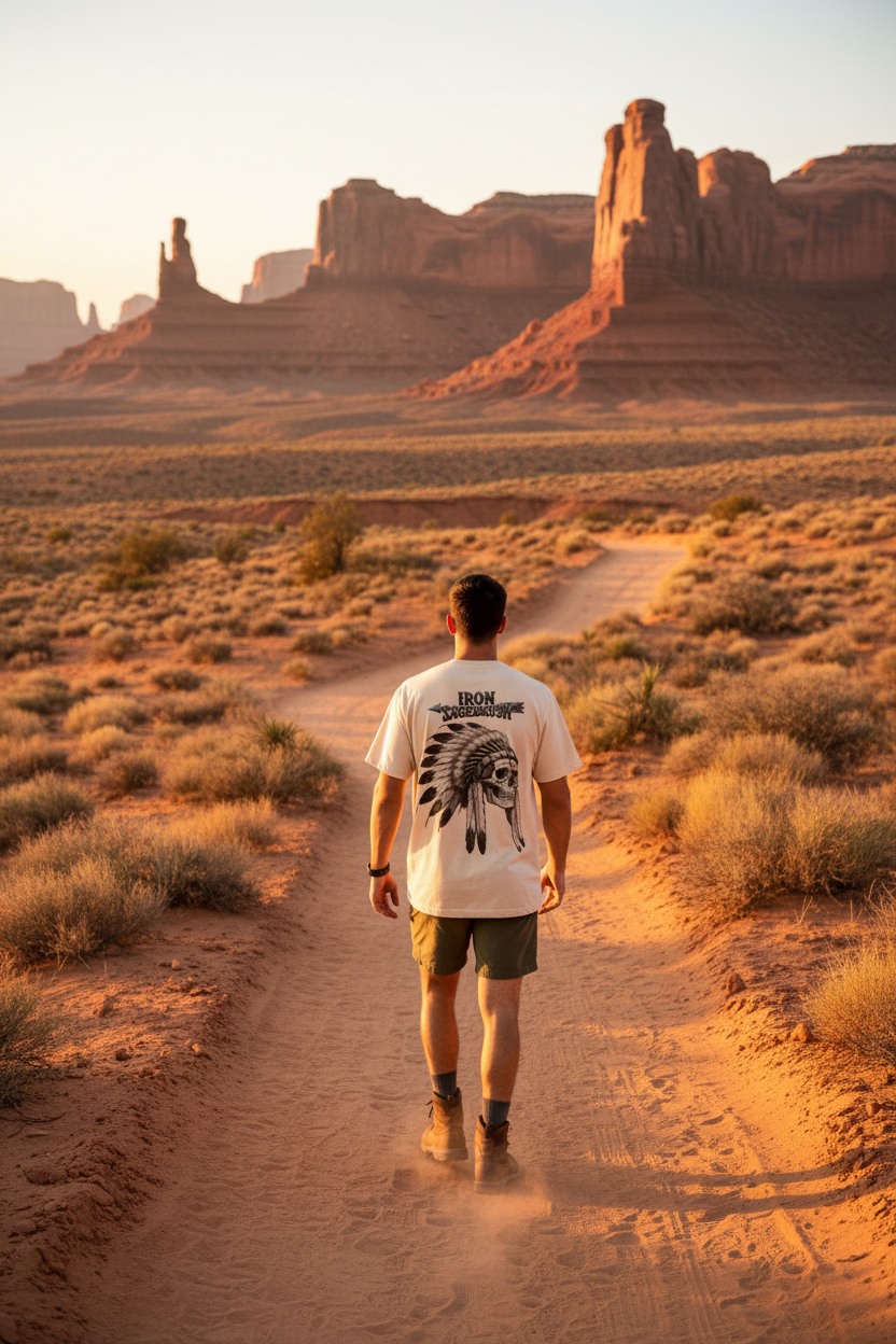 Native Warrior Spirit Essential Cotton T-Shirt