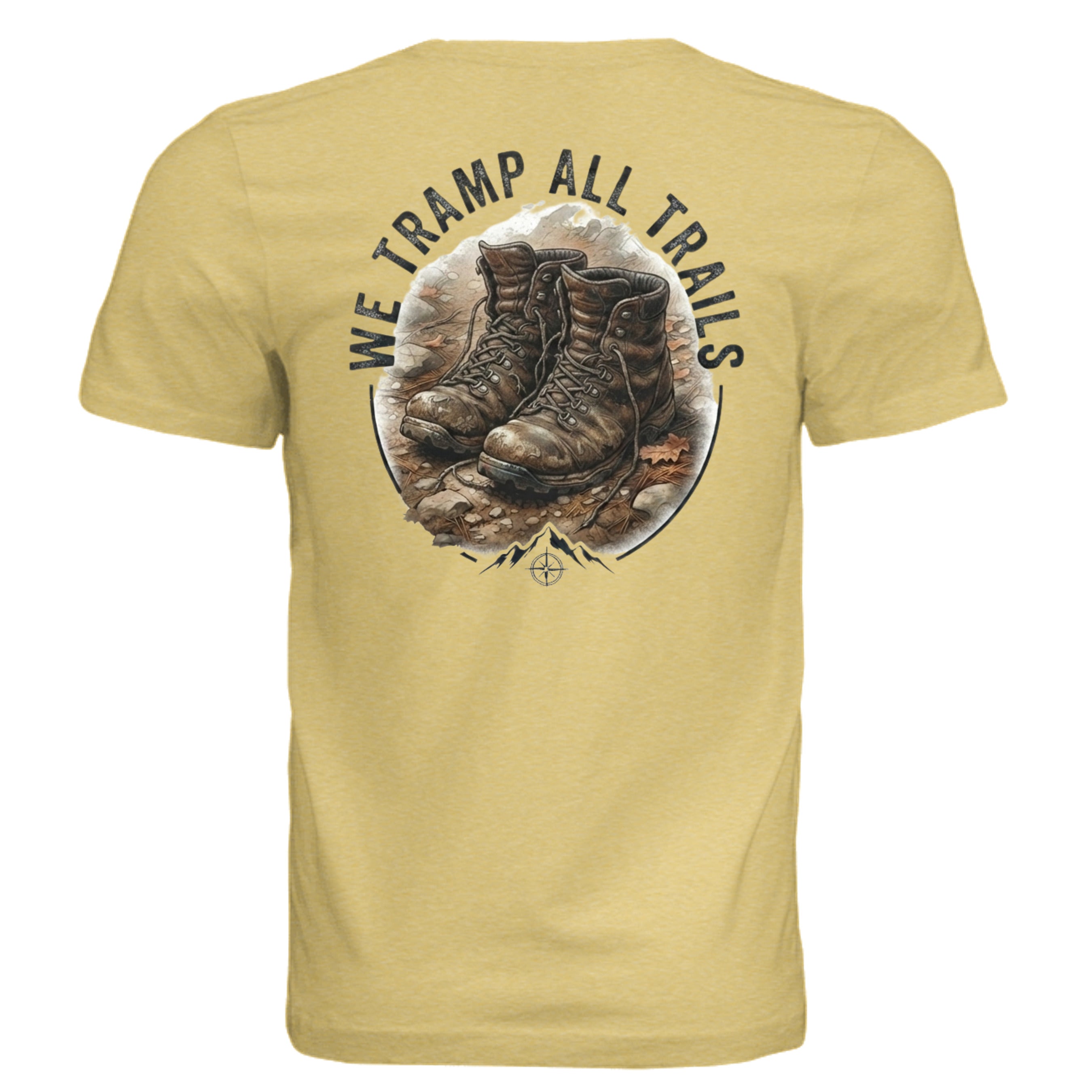 Mustard Triblend - 3413C - BACK
