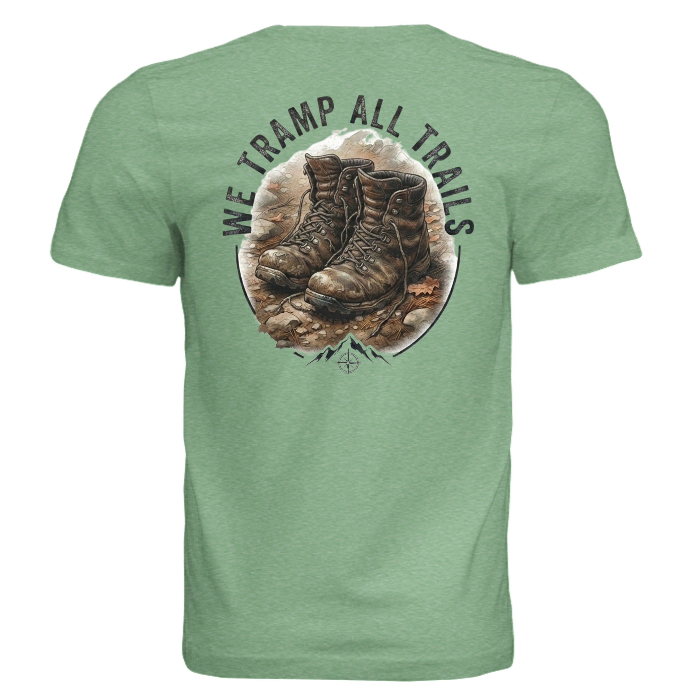 GREEN TRIBLEND - 3413C - BACK