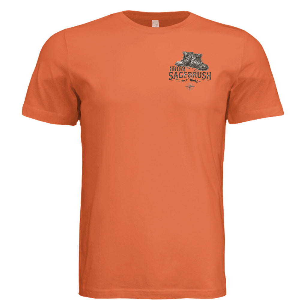 Solid Orange Triblend - 3413C - FRONT