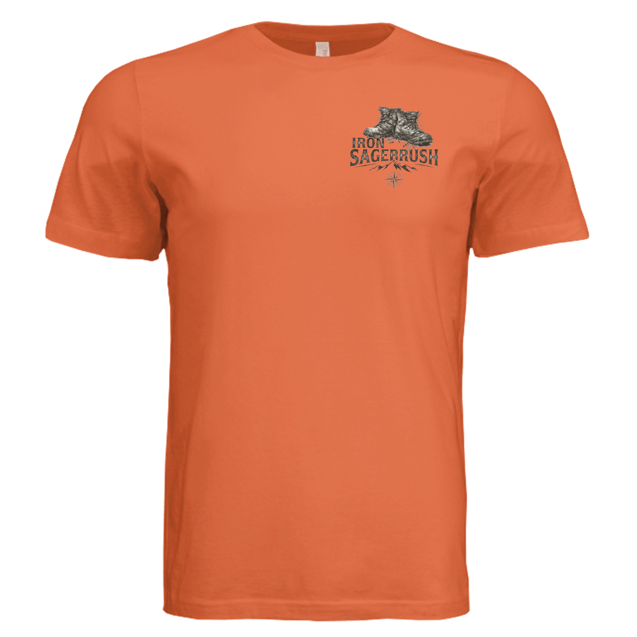 Solid Orange Triblend - 3413C - FRONT
