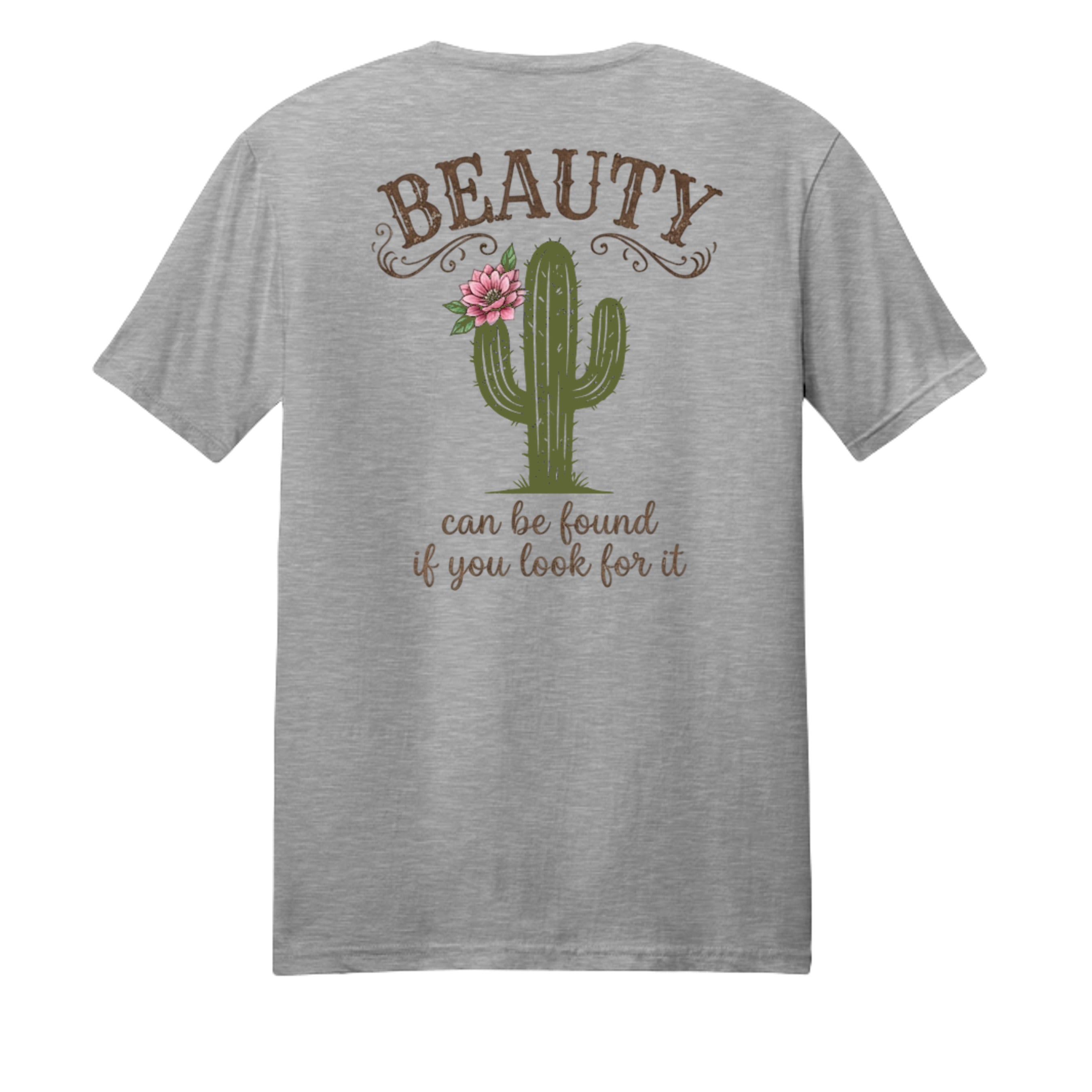 Light Heather Grey - DM108 - BACK