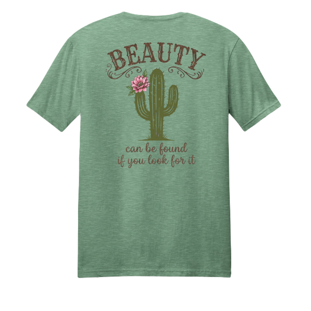 Heathered Dusty Sage - DM108 - BACK
