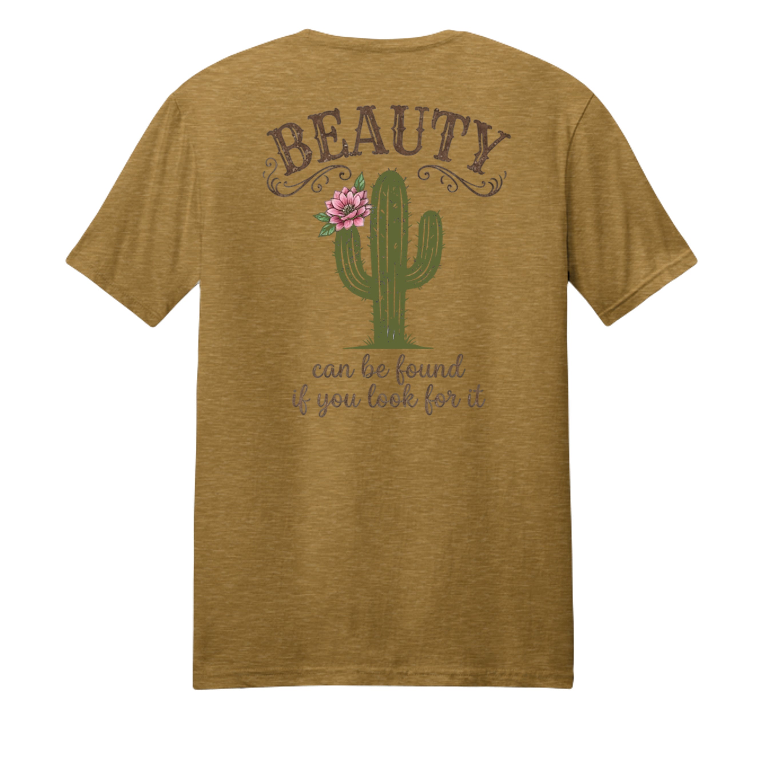 Gold Heather - DM108 - BACK