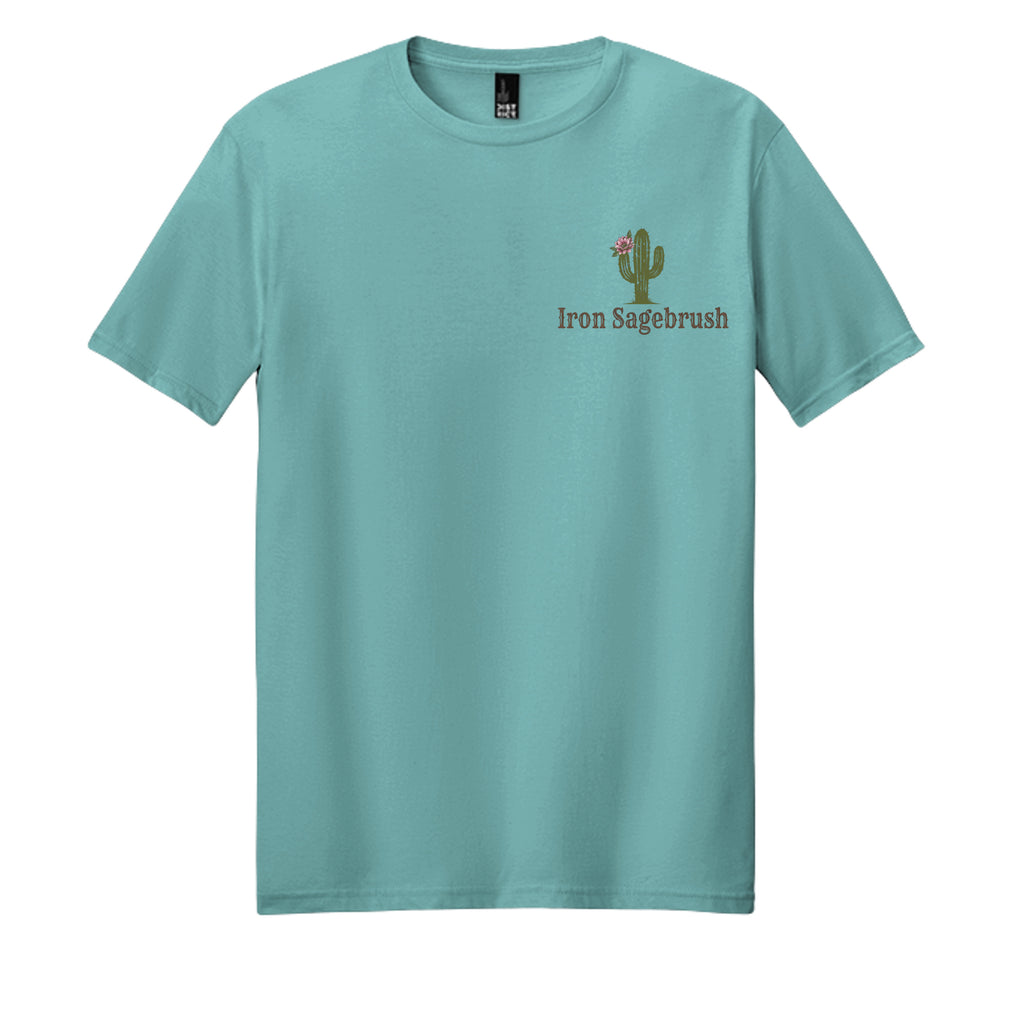 Heathered Eucalyptus Blue - DM108 - FRONT
