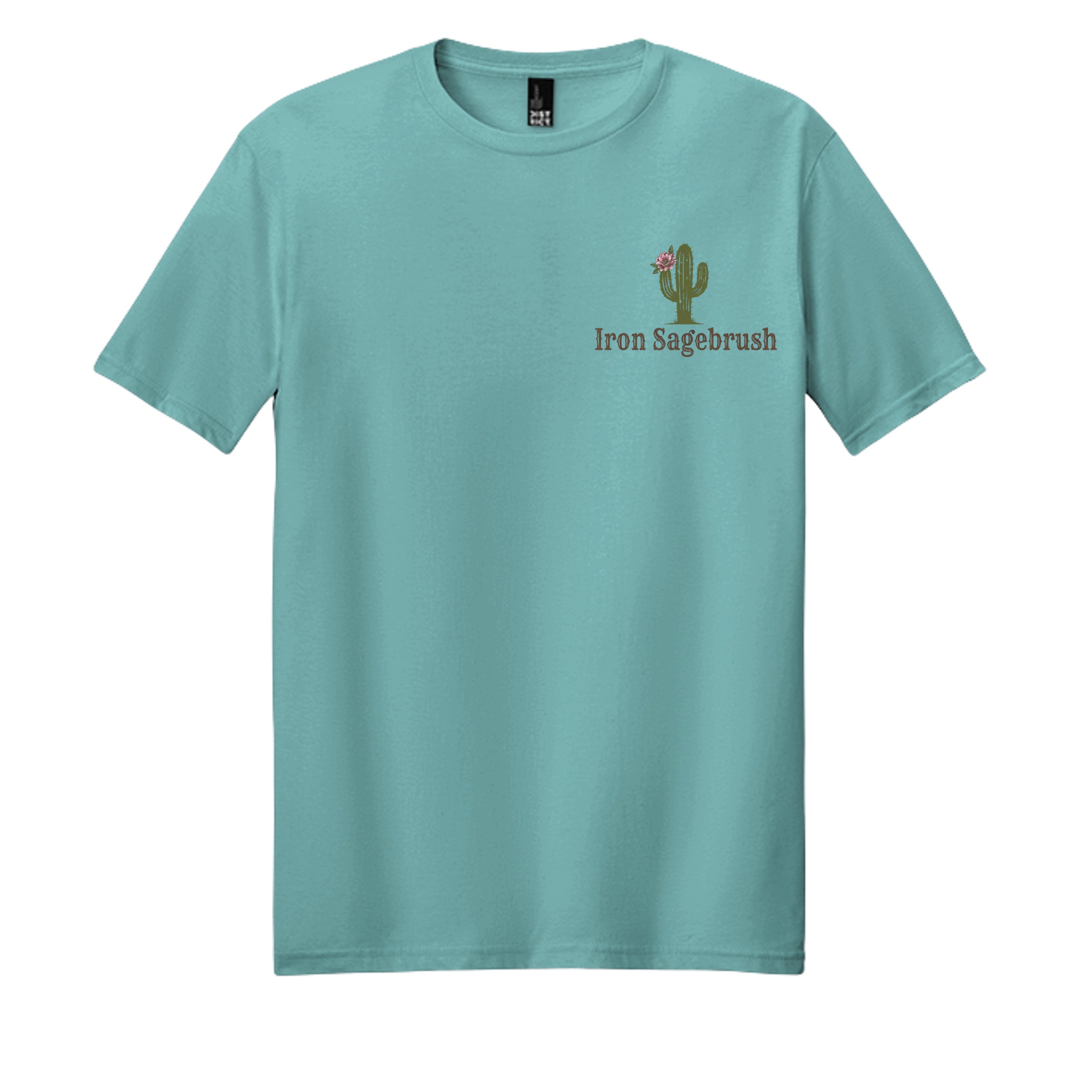 Heathered Eucalyptus Blue - DM108 - FRONT