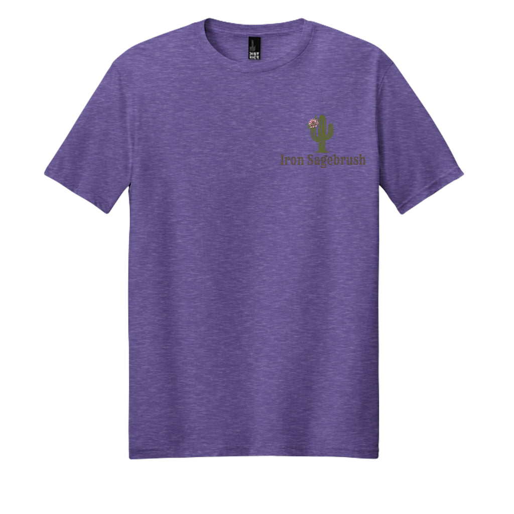 Electric Purple Heather - DM108 - FRONT