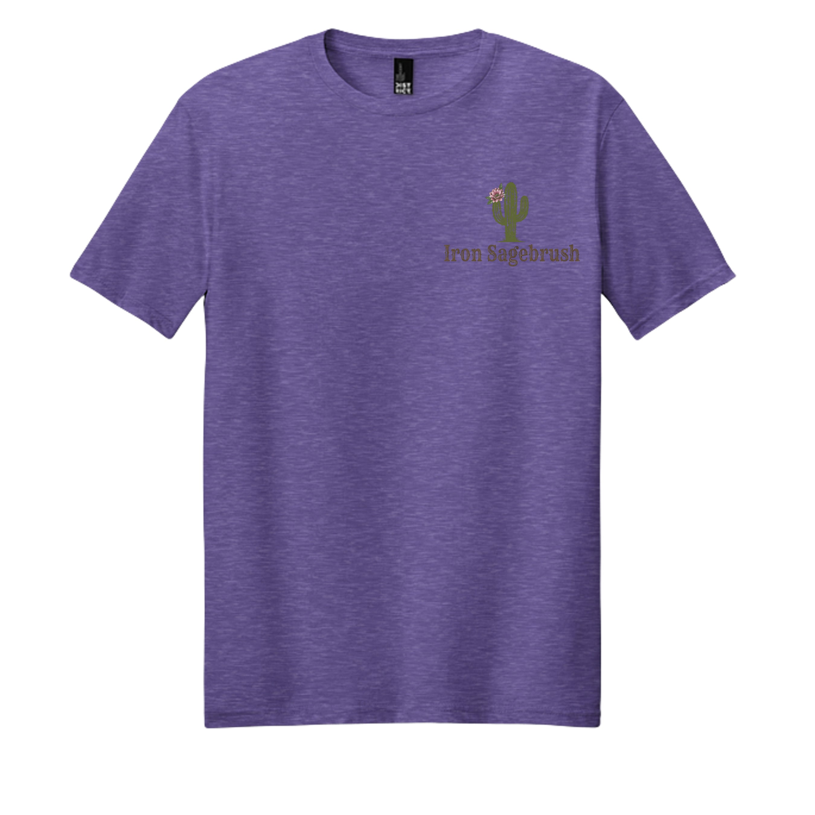 Electric Purple Heather - DM108 - FRONT