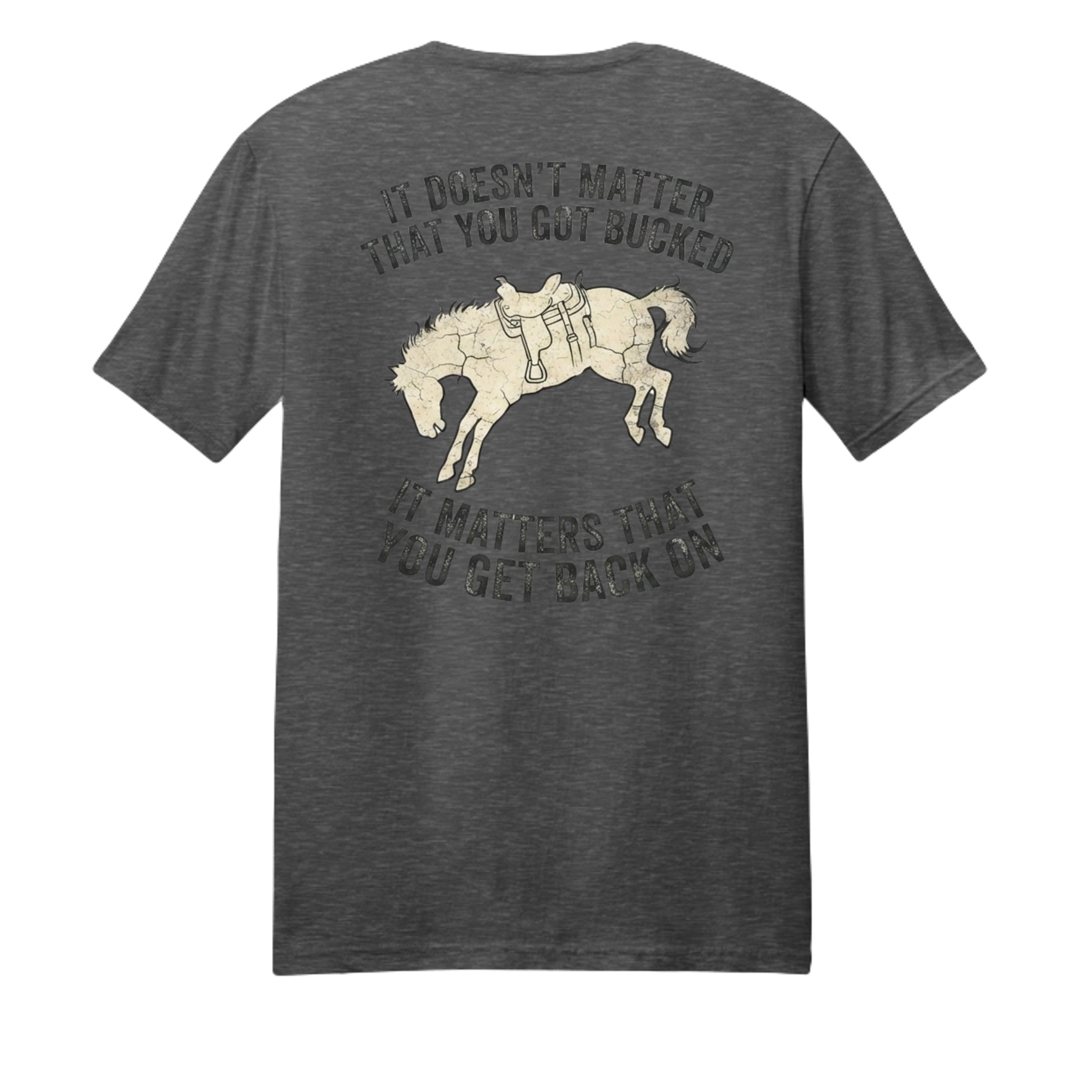 Heathered Charcoal - DM108 - BACK