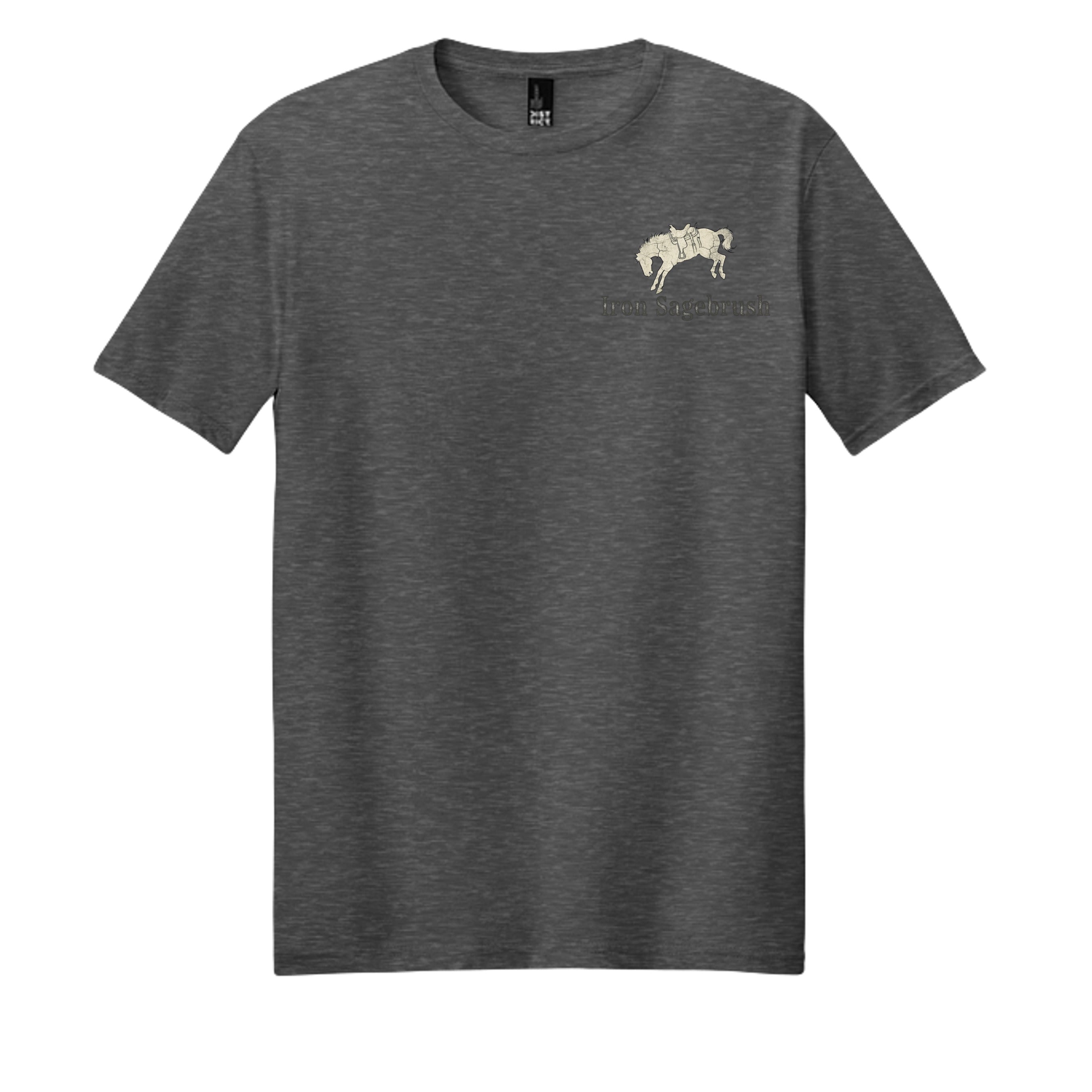 Heathered Charcoal - DM108 - FRONT