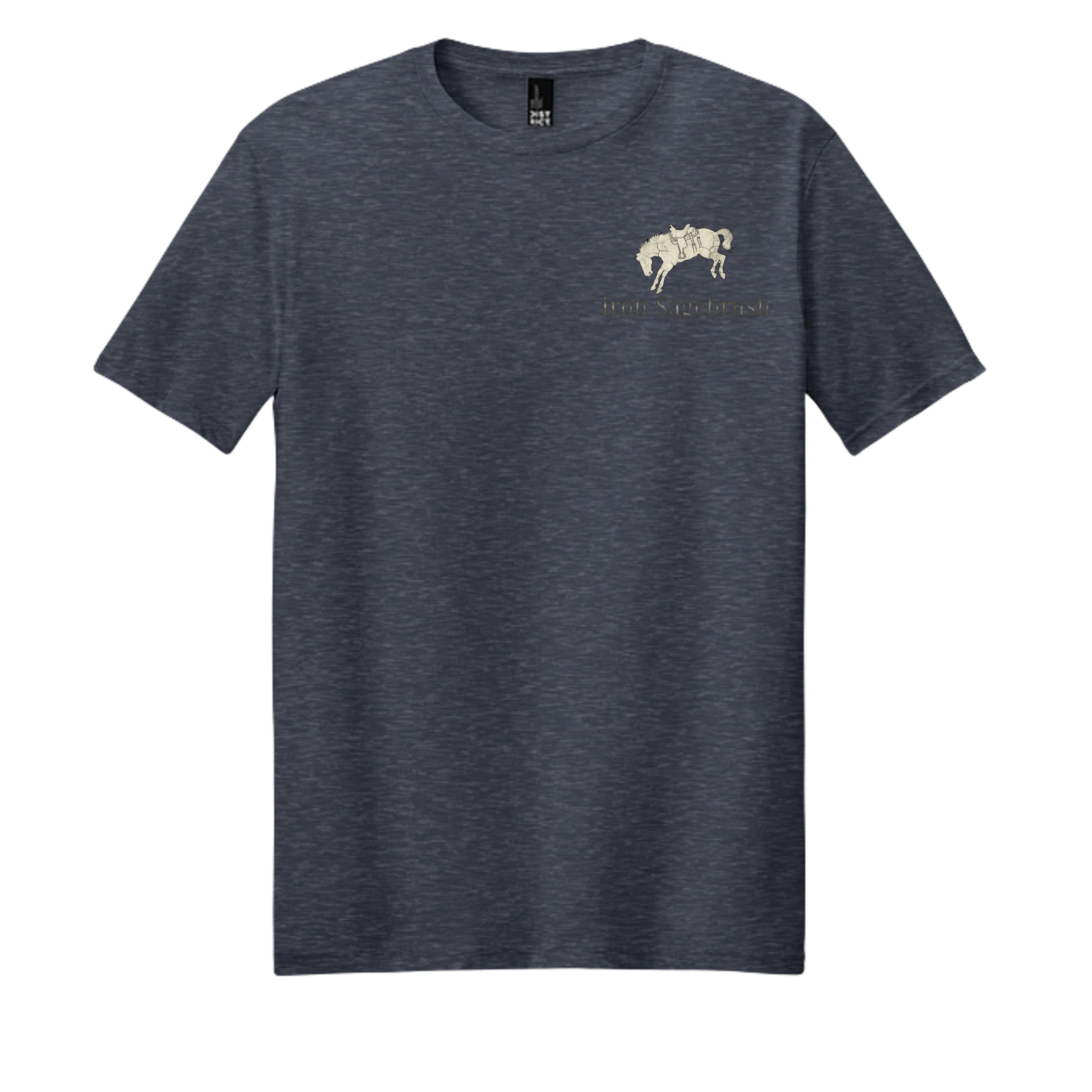 Heathered Navy - DM108 - FRONT