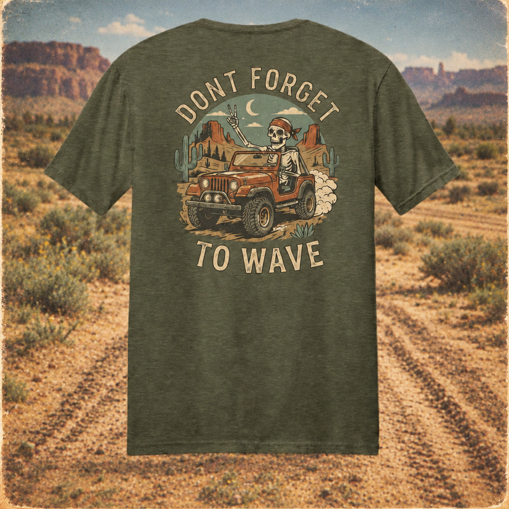The Wave Western Heather Blend T-Shirt