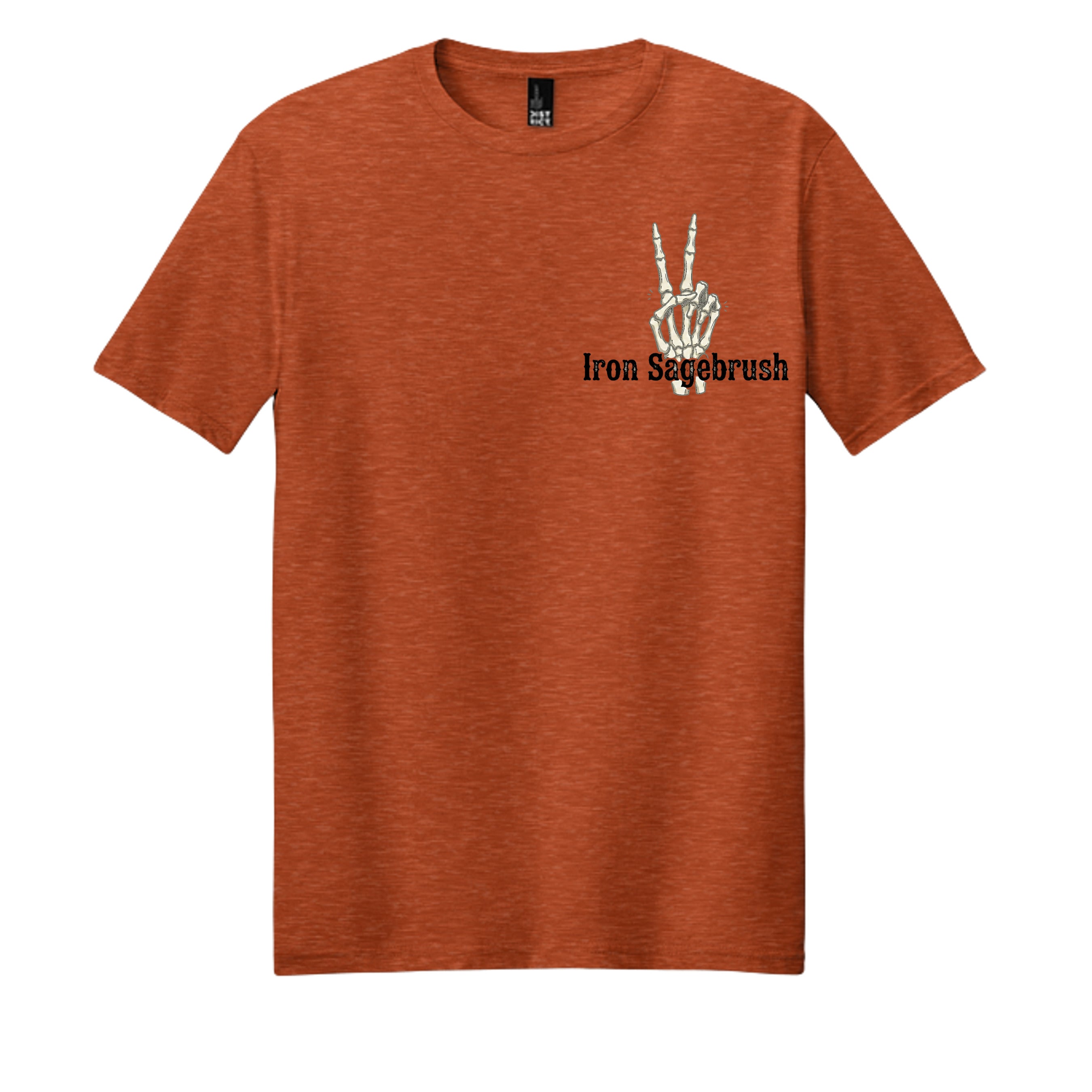 Deep Orange Heather - DM108 - FRONT
