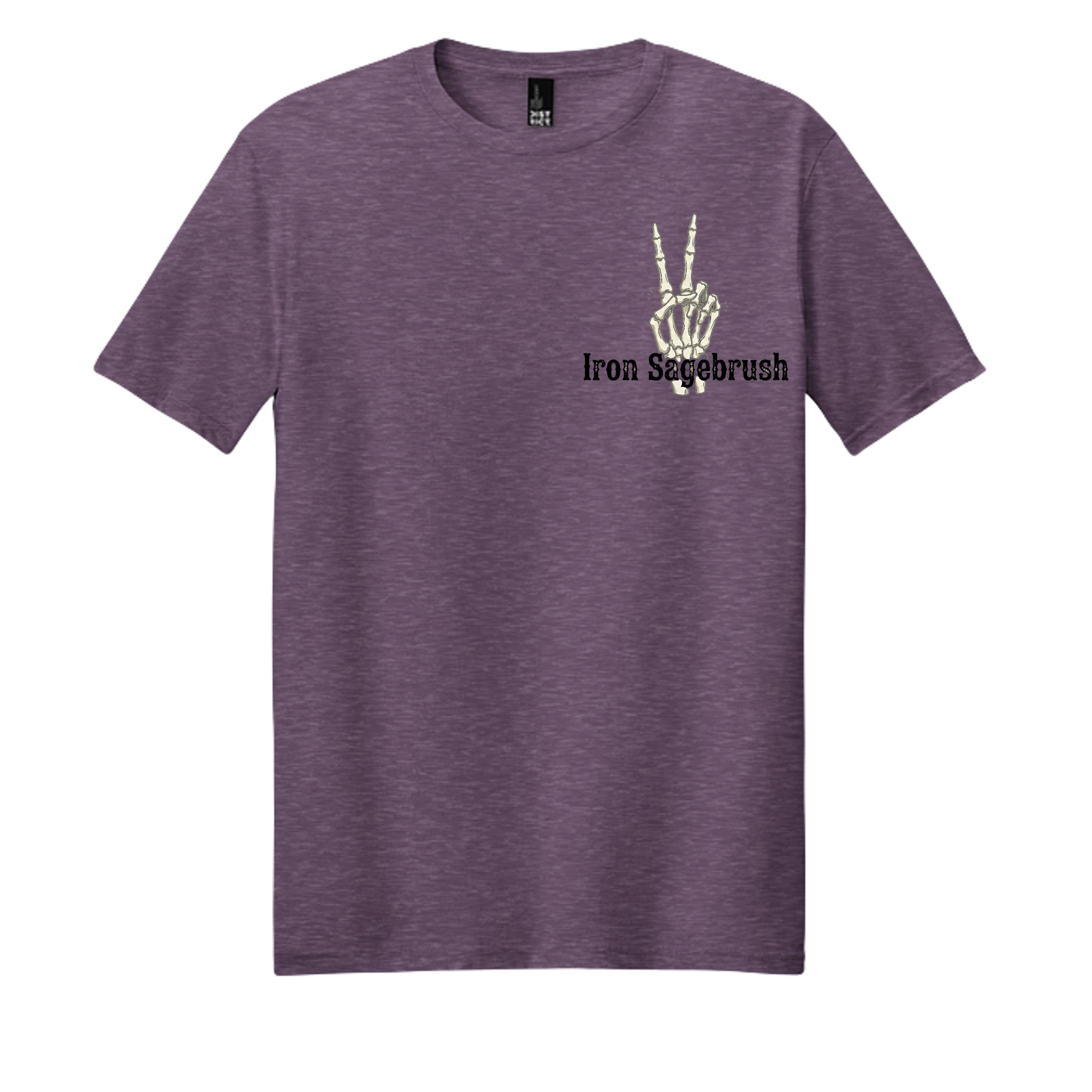 Heathered Eggplant - DM108 - FRONT