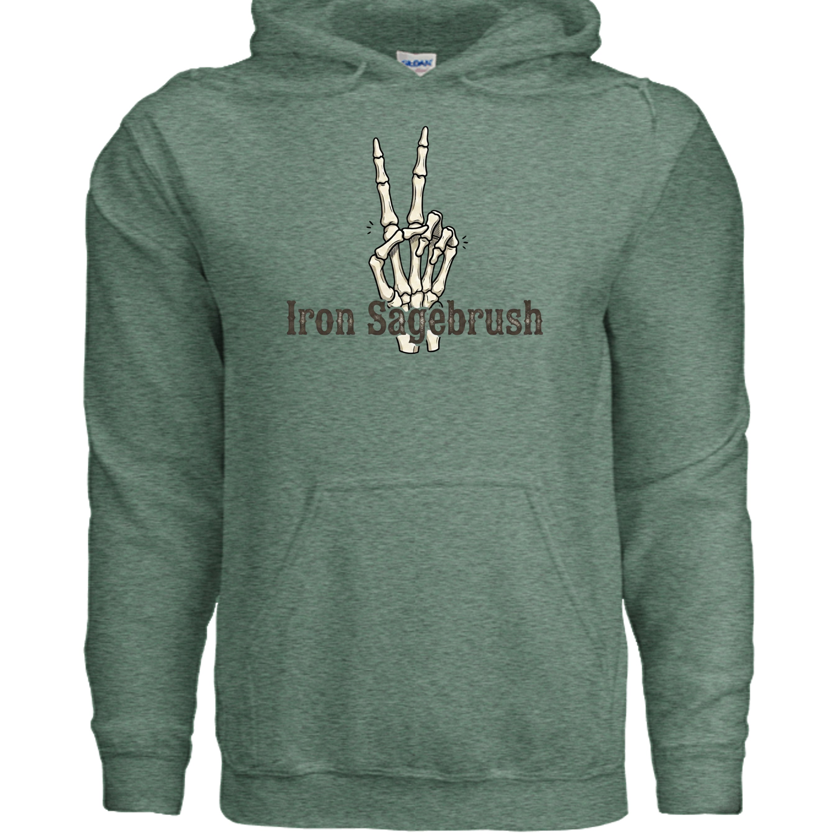 Heather Sport Dark Green - G185 - FRONT
