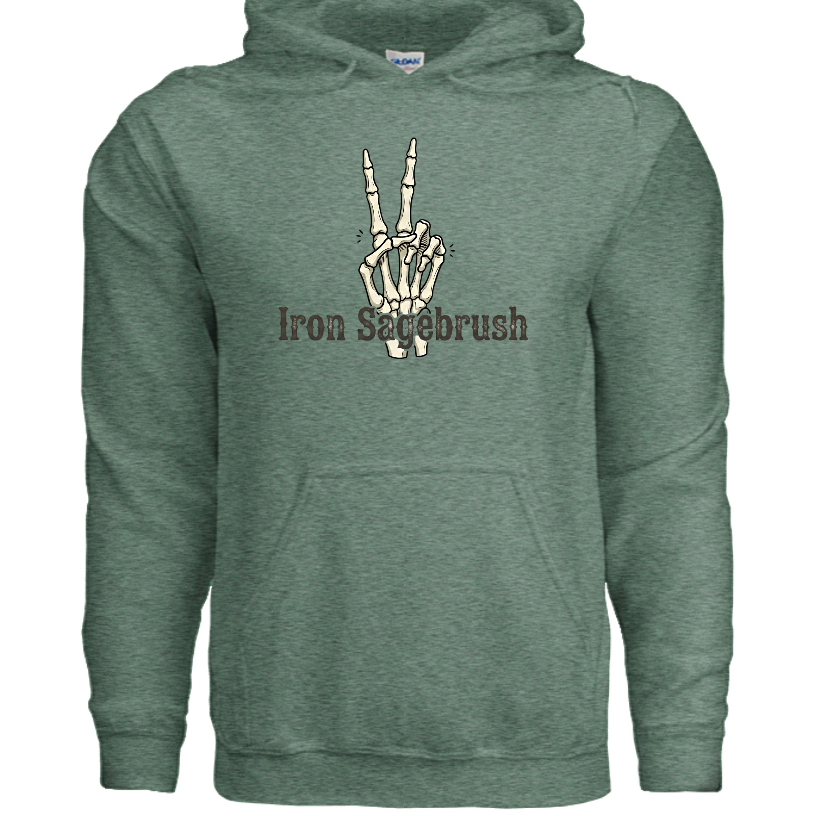 Heather Sport Dark Green - G185 - FRONT