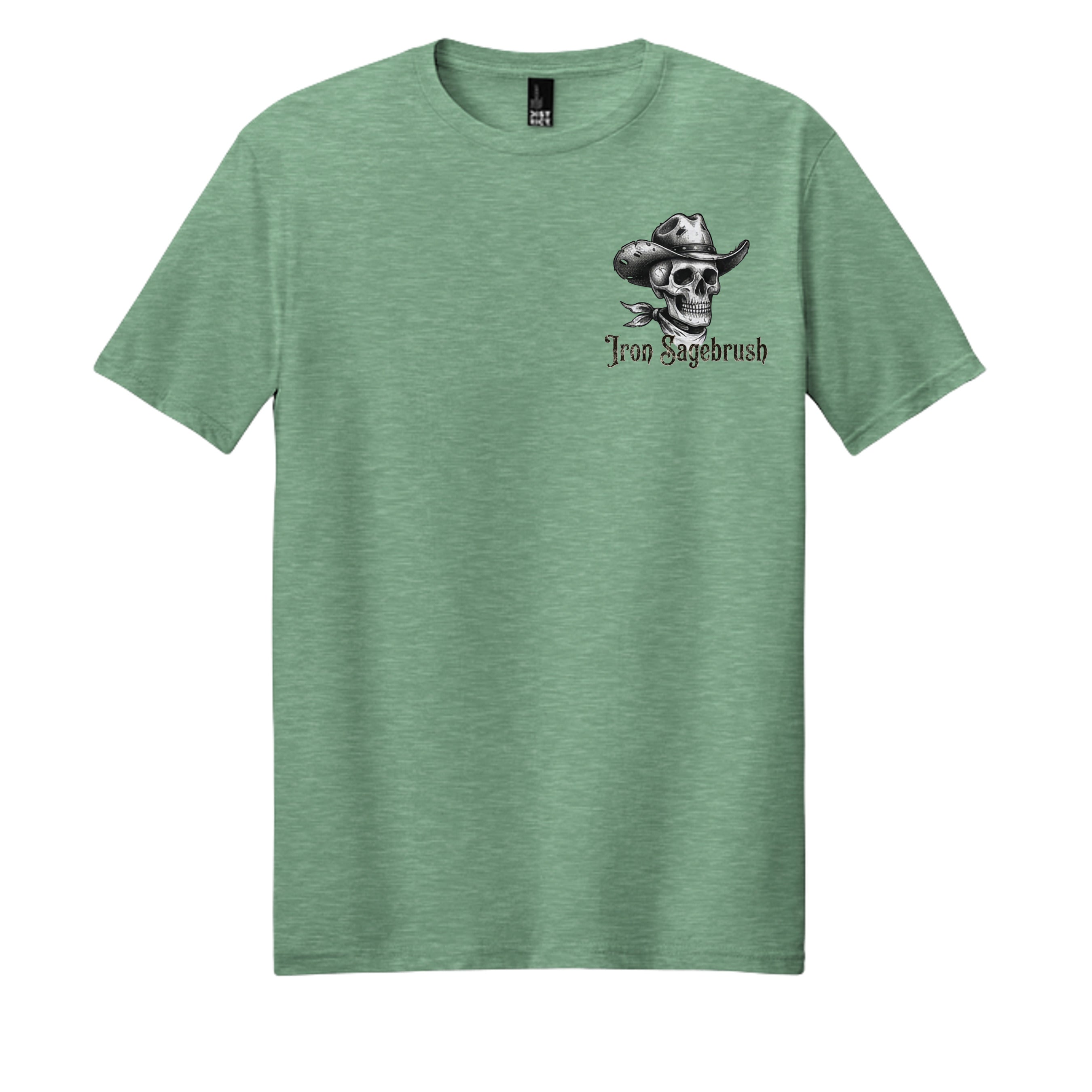 Heathered Dusty Sage - DM108 - FRONT