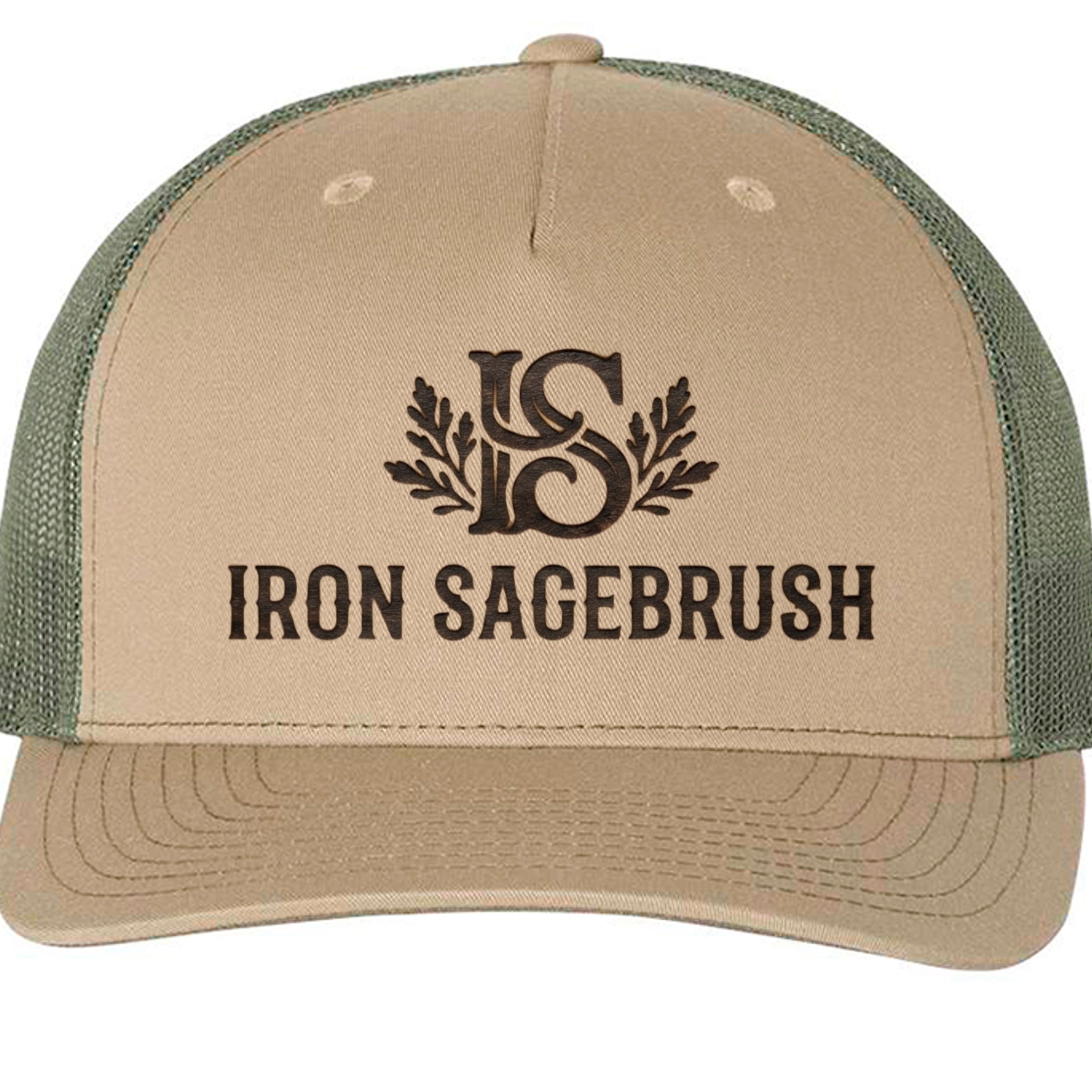 Pale Khaki/ Loden Green - 112FP - FRONT