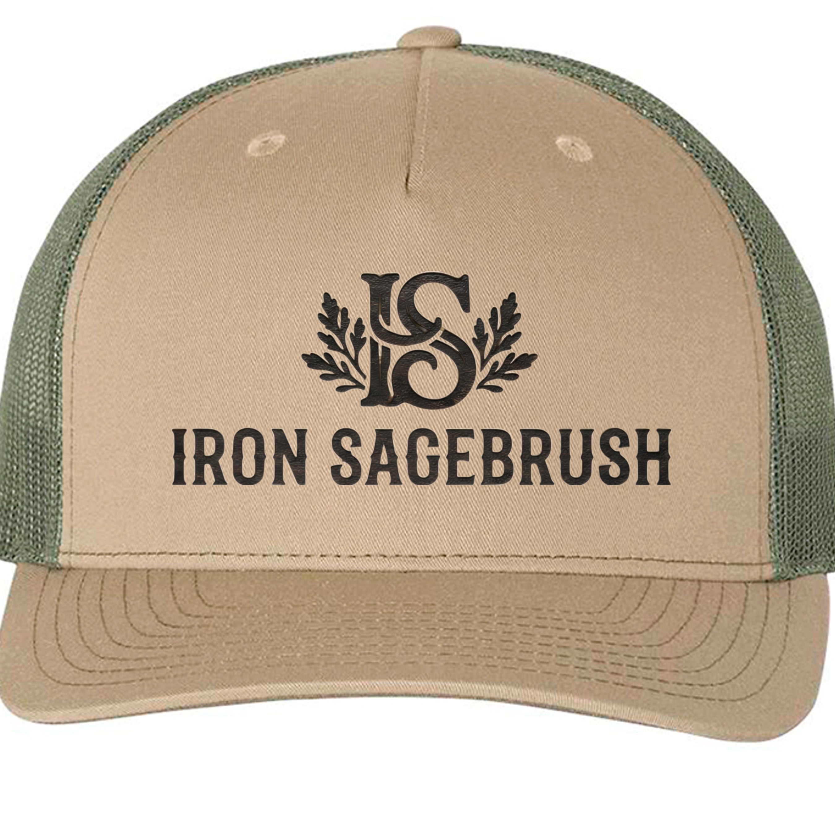 Pale Khaki/ Loden Green - 112FP - FRONT