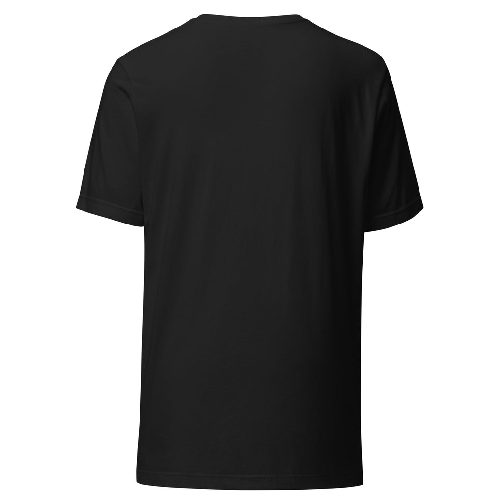 Plain black back of the Iron Sagebrush Vintage Logo T-Shirt
